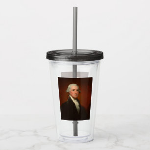 George Washington Portrait Acryltrinkbecher