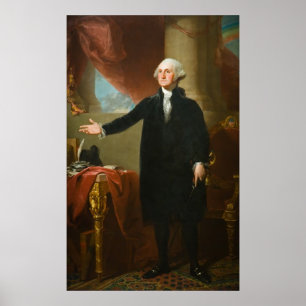 George Washington Portrait "Lansdowne" Poster