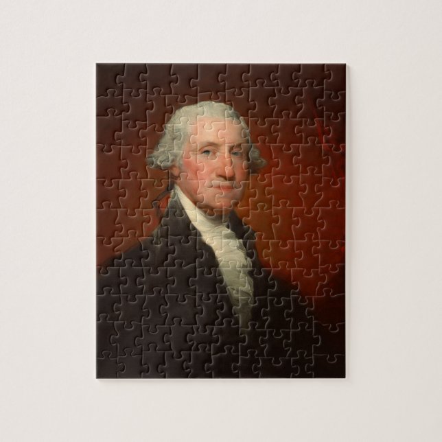George Washington Portrait Puzzle (Vertikal)