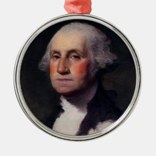 George Washington Porträt 1 Ornament Aus Metall