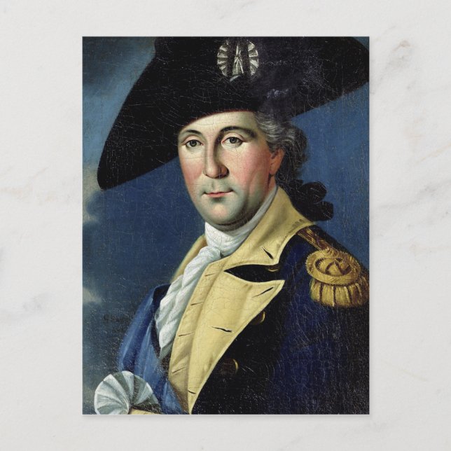 George Washington Postkarte (Vorderseite)