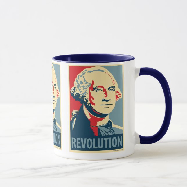 George Washington - révolution : Tasse d'OHP (Droite)