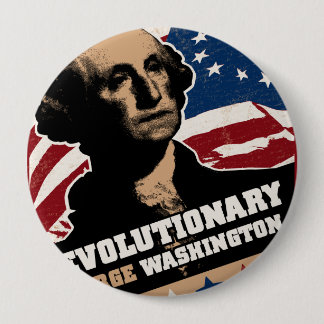 George Washington-Revolutionärs-Knopf Button