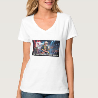 George Washington Rockstar - Gründungsvater von R T-Shirt