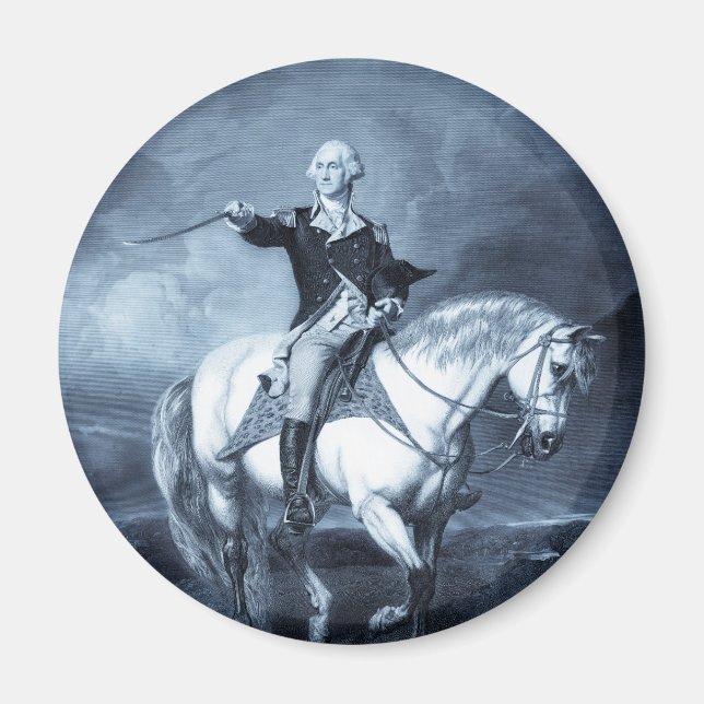 George Washington Salute Magnet (Vorne)