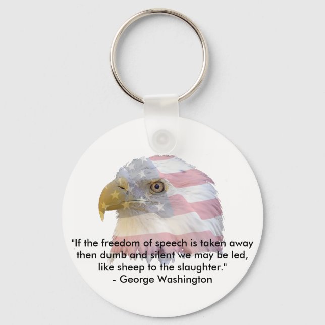 George Washington Schlüsselanhänger (Vorderseite)