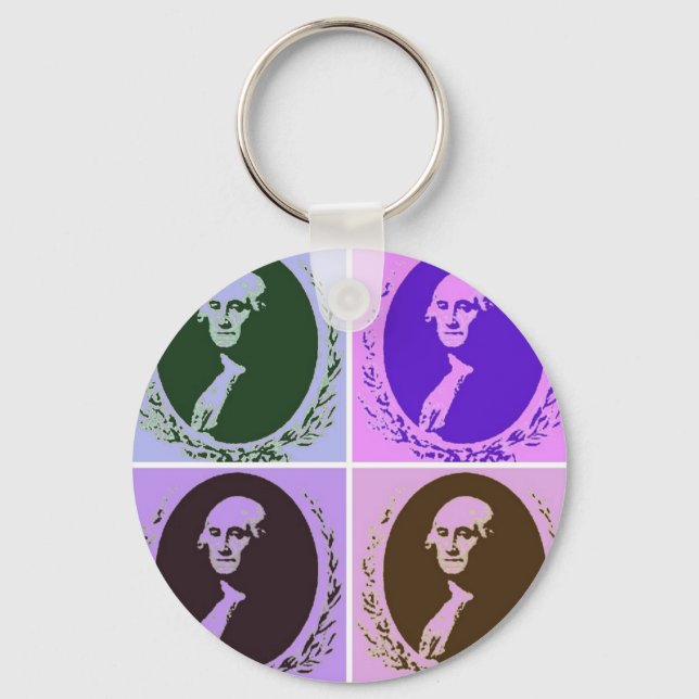 George Washington Schlüsselanhänger (Vorderseite)