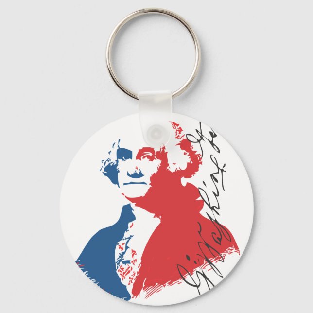 George Washington Schlüsselanhänger (Vorderseite)
