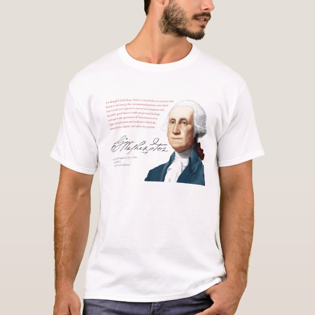 George Washington Shirt #9 "Mitgefühl" (Vorderseite)