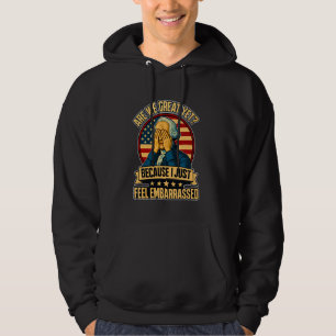 George Washington Spaß Facepalm Funny Retro Joke Hoodie