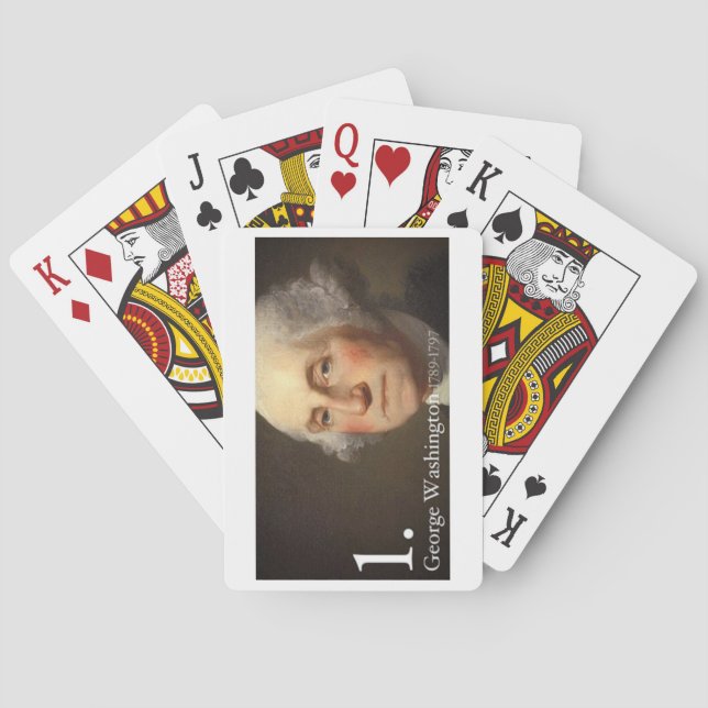 George Washington Spielkarten (Rückseite)