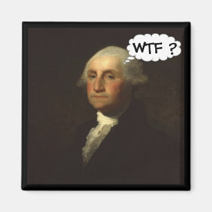 George Washington Spinning in Seinem Grab Magnet