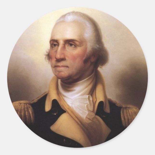 George Washington Sticker (Vorderseite)