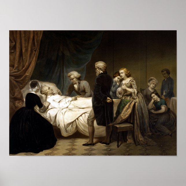 George Washington über seinen Tod Poster (Vorne)