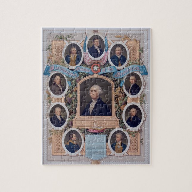 George Washington und die Maurer der Revolution (Vertikal)