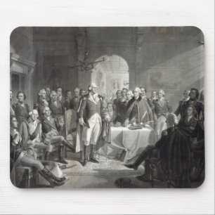 George Washington und seine Generäle mousepad