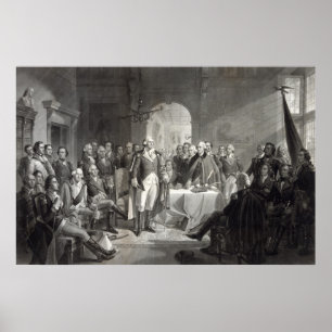 George Washington und seine Generäle Poster