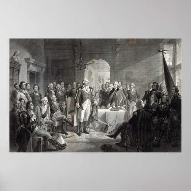 George Washington und seine Generäle Poster (Vorne)