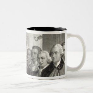 George Washington und Seine Generals-Tasse Zweifarbige Tasse