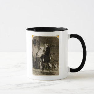 George Washington und seine Mutter Tasse