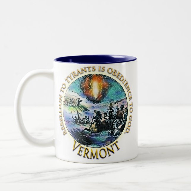 George Washington Vermont Tasse (Links)