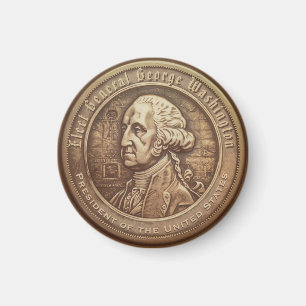 George-Washington-Wahlkampfbutton Magnet