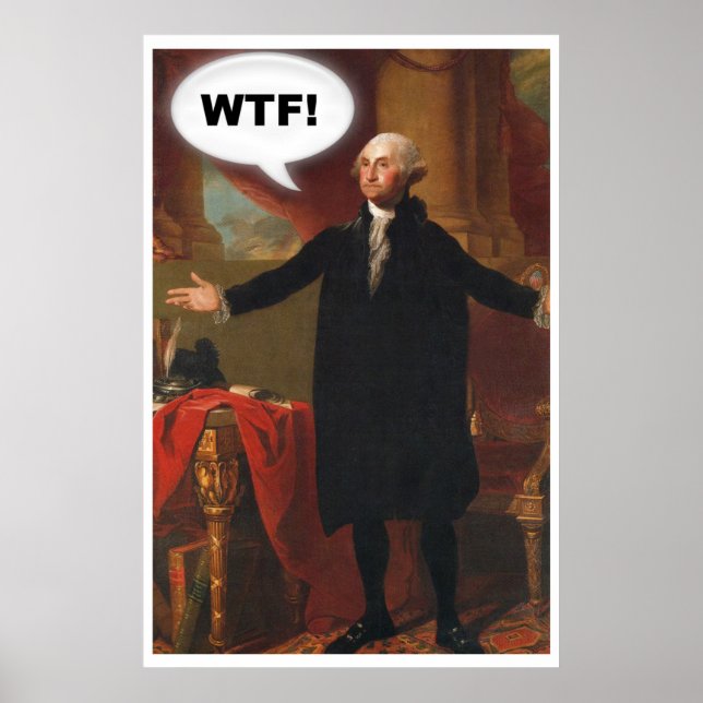 George Washington WTF (ohne Titel) Poster (Vorne)
