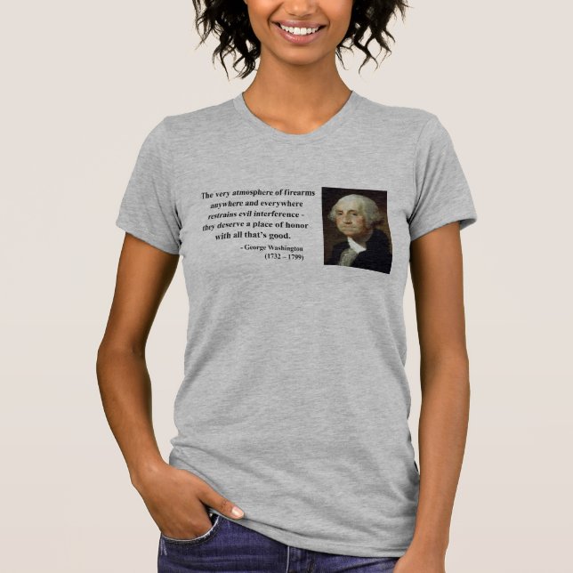 George Washington-Zitat 7b T-Shirt (Vorderseite)