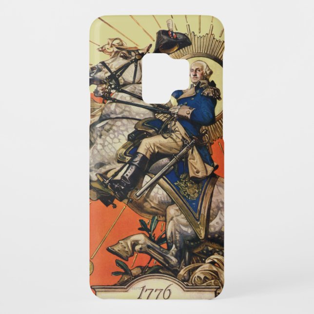 George Washington zu Pferd Case-Mate Samsung Galaxy Hülle (Rückseite)