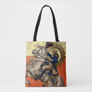 George Washington zu Pferd Tasche