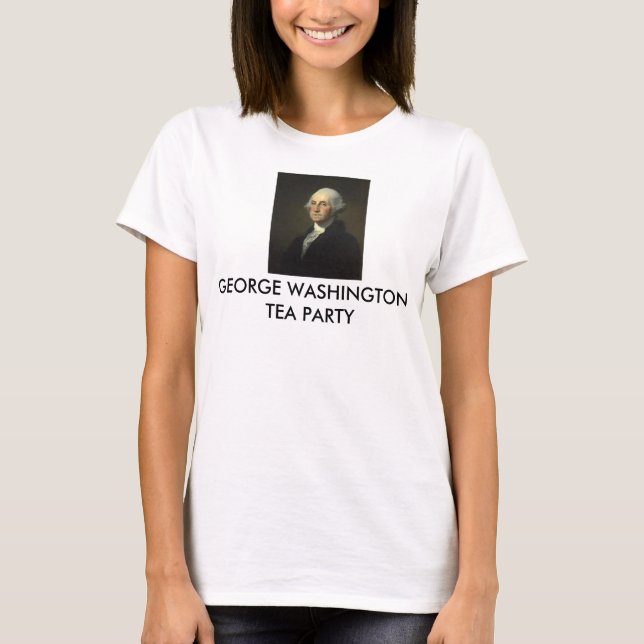 GEORGE- WASHINGTONtee-PARTY T-Shirt (Vorderseite)
