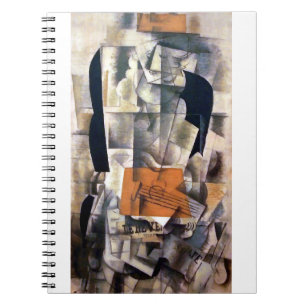 Georges Braque Frau mit Gitarre Notizblock