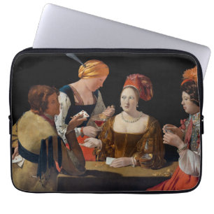 Georges de la Tour - Betrug mit dem Karo-Ass Laptopschutzhülle