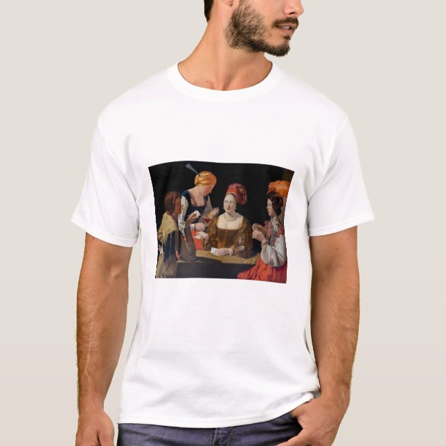 Georges de la Tour - Cheat with Ace of Diamonds T-Shirt (Vorderseite)