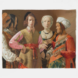 Georges de la Tour - Die Wahrsagerin Fleecedecke