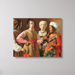 Georges de la Tour - Die Wahrsagerin Leinwanddruck