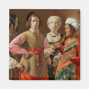 Georges de la Tour - Die Wahrsagerin Magnet