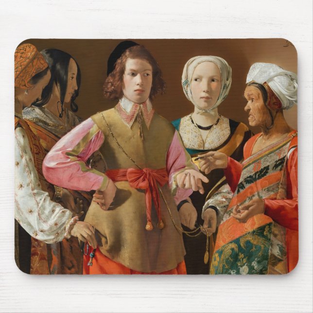 Georges de la Tour - The Fortune Teller Mousepad (Vorne)