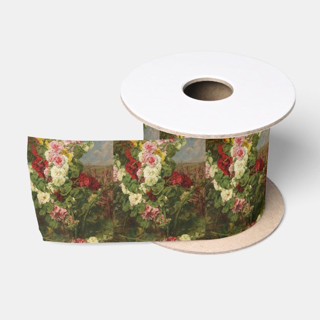 Georges Jeannin Vintag Hollyhock Satinband (Spule)