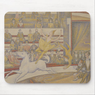 Georges Pierre Seurat der Zirkus, 1891 Mousepad