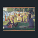 Georges Pierre Seurat | Sonntagnachmittag auf dem  Postkarte<br><div class="desc">Sonntagnachmittag auf der Insel La Grande Jatte,  1884-86 | von Georges Pierre Seurat | Art Location: The Art Institute of Chicago,  IL,  USA | Französische Künstler | Image Collection number: BAL693</div>