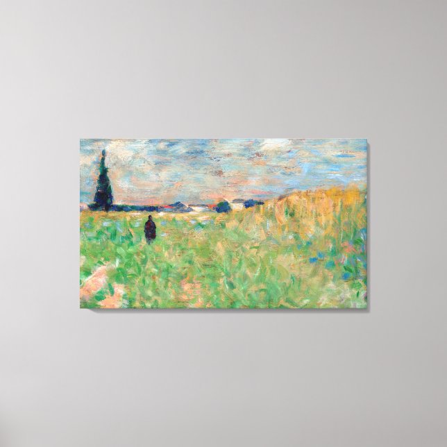 Georges Seurat art Leinwanddruck (Vorderseite)