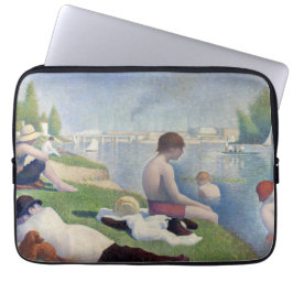 Georges Seurat - Bathers at Asnieres Laptopschutzhülle