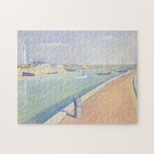 Georges Seurat - Der Kanal der Gravelines (Horizontal)