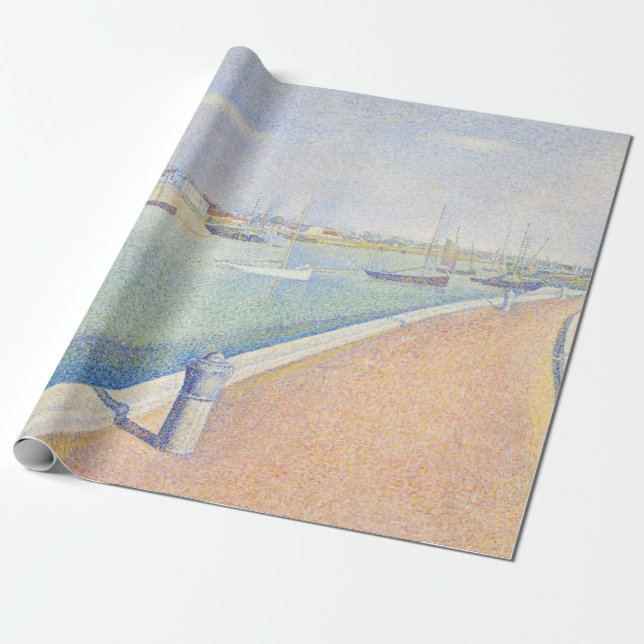 Georges Seurat - Der Kanal der Gravelines Geschenkpapier (Ungerollt)