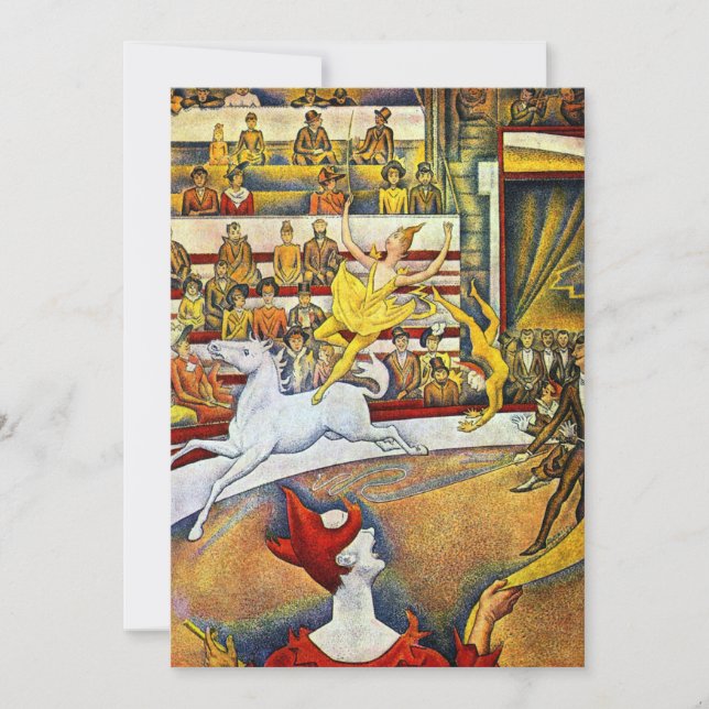 Georges Seurat - Der Zirkus (Vorderseite)