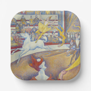 Georges Seurat - Der Zirkus Pappteller