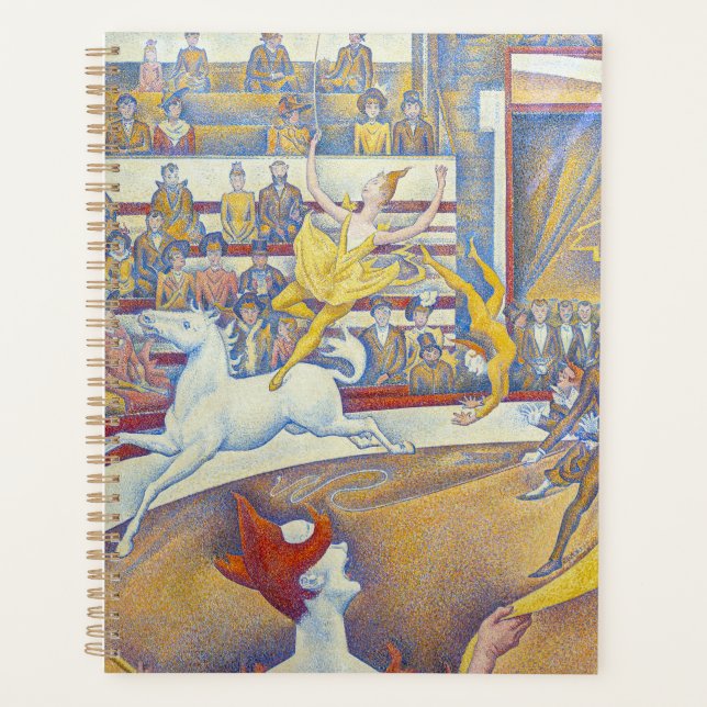 Georges Seurat - Der Zirkus Planer (Vorderseite)