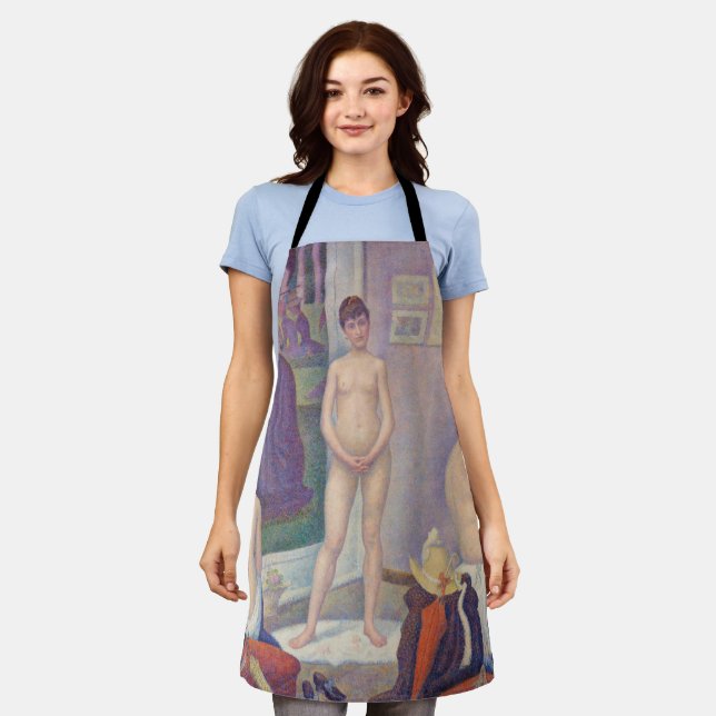 Georges Seurat - Die Modelle Schürze (Getragen)