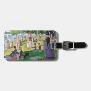 Georges Seurat - Ein Sonntagnachmittag auf La Gran Gepäckanhänger